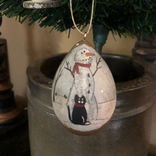 The Mule Barn - Holiday Gourd Ornaments