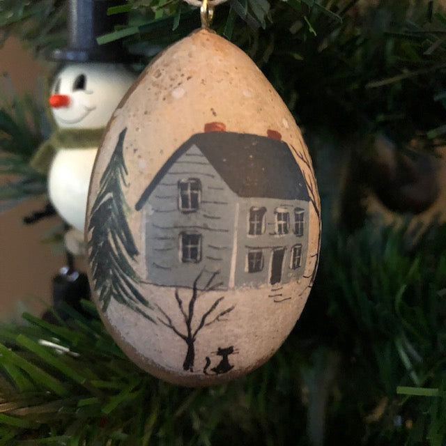 The Mule Barn - Holiday Gourd Ornaments