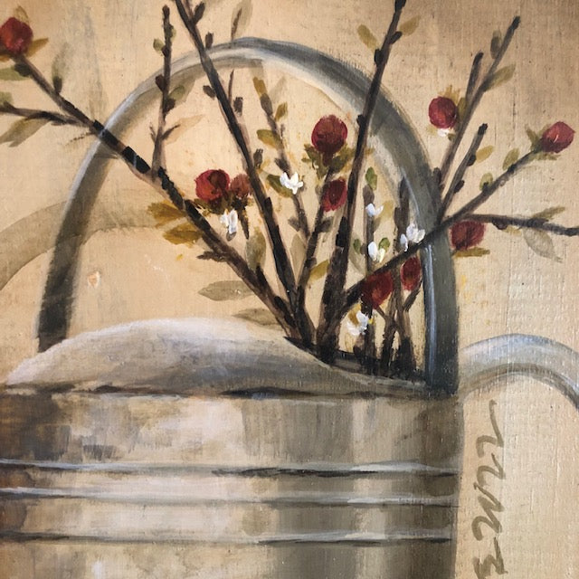 Ann Sweeney Bread Board - Watering Can