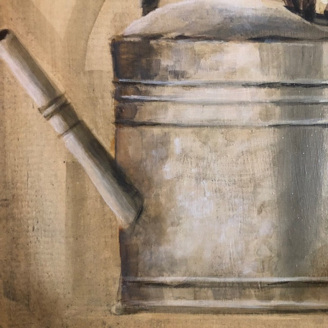 Ann Sweeney Bread Board - Watering Can