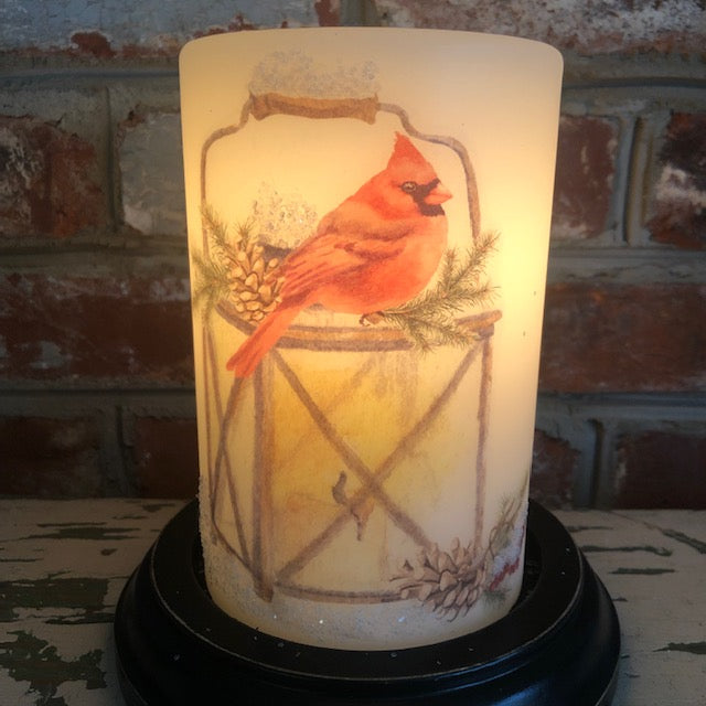 Candle Sleeve - Winter Lantern