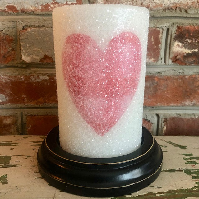 Candle Sleeve - Heart