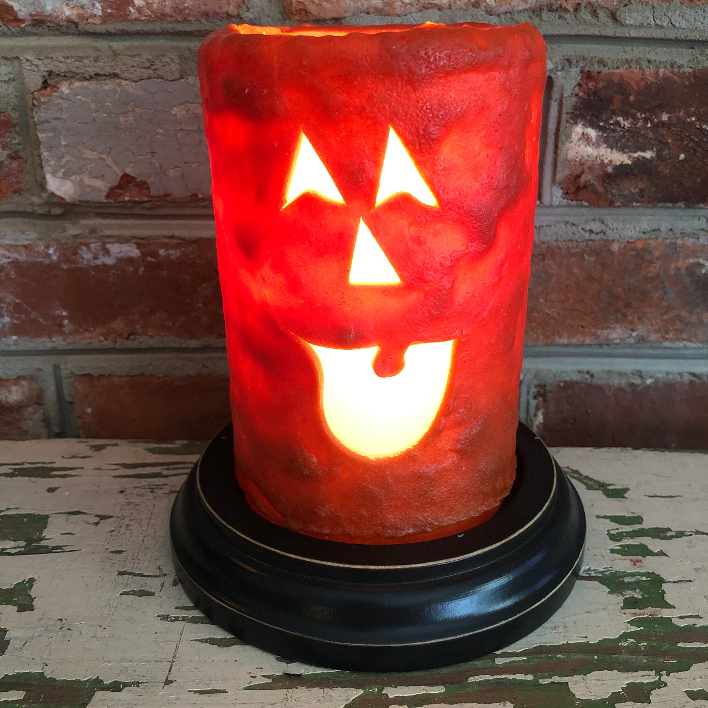 Candle Sleeve - Carved Jack