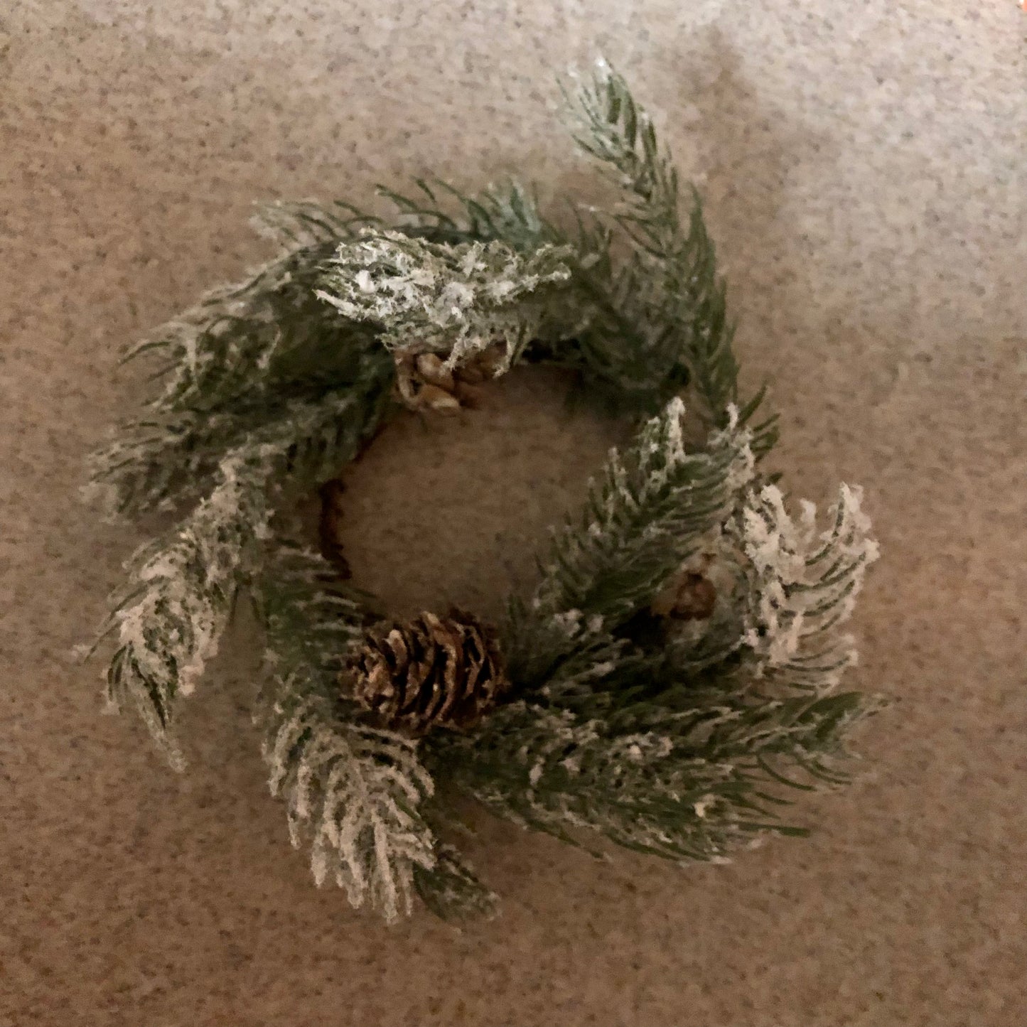Candle Ring - Pine & Cone