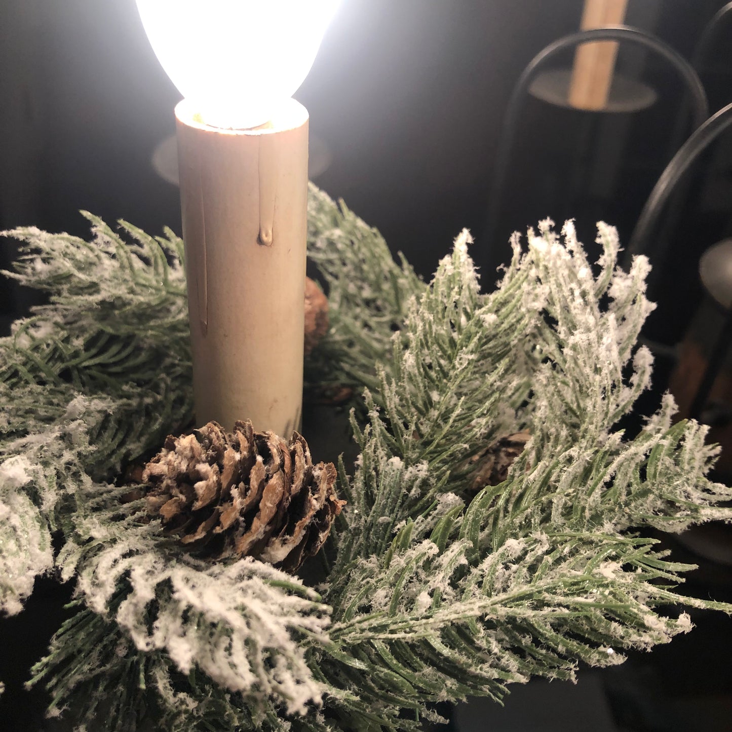 Candle Ring - Pine & Cone