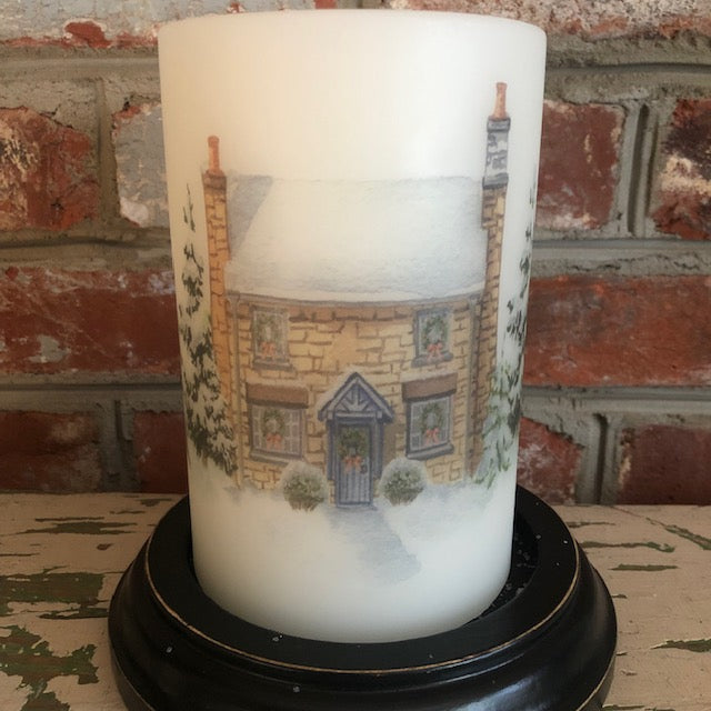 Candle Sleeve - Stone House