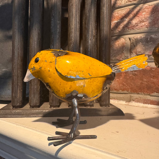 Recycled Metal - Yellow Chick