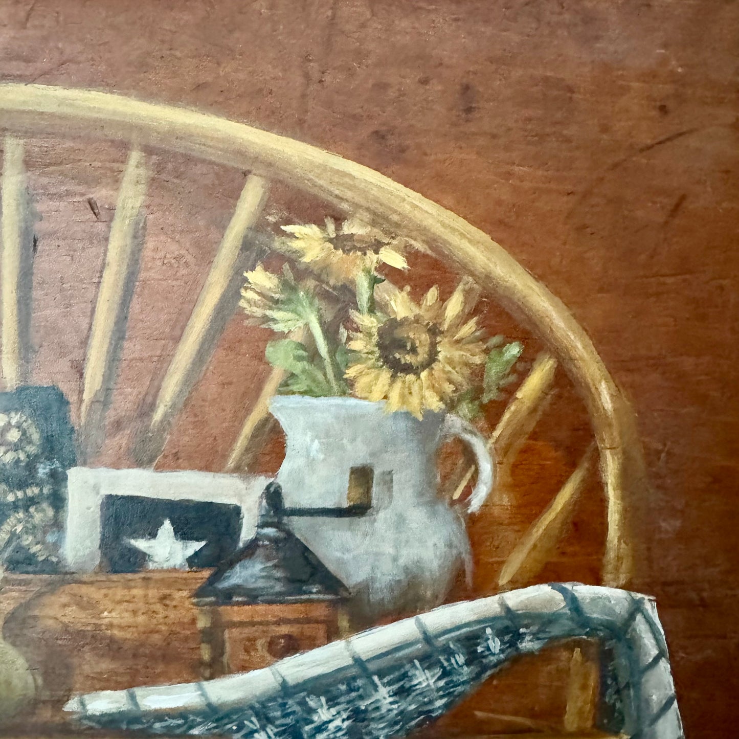 Ann Sweeney Bread Board - Mustard Bench