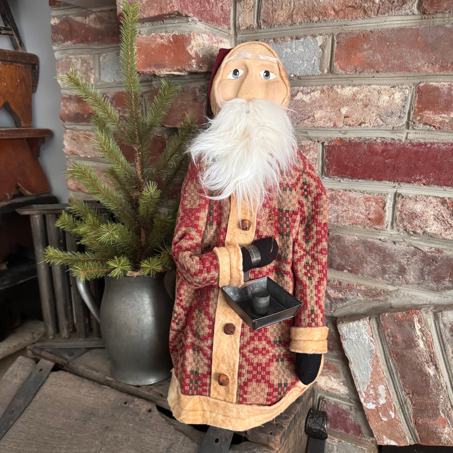 Raggedy Junction - Candle Pan Santa