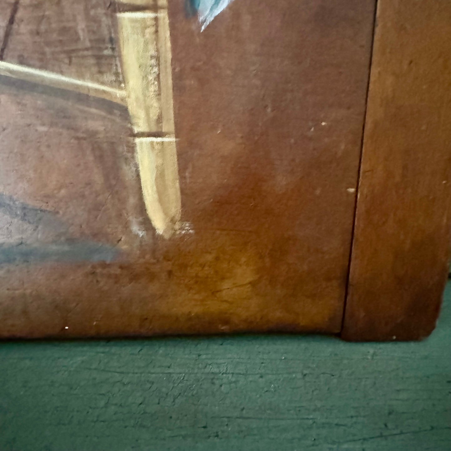 Ann Sweeney Bread Board - Mustard Bench