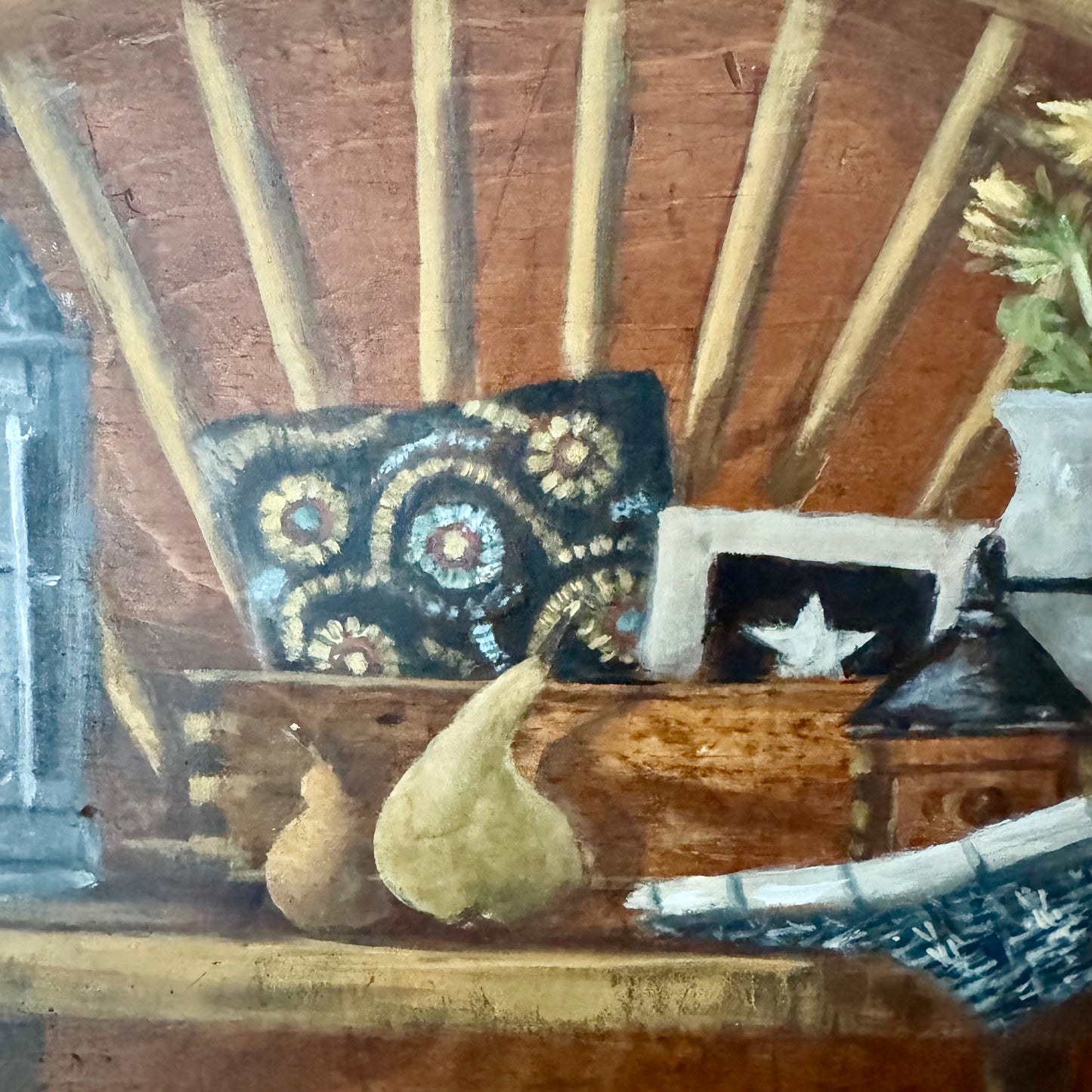 Ann Sweeney Bread Board - Mustard Bench