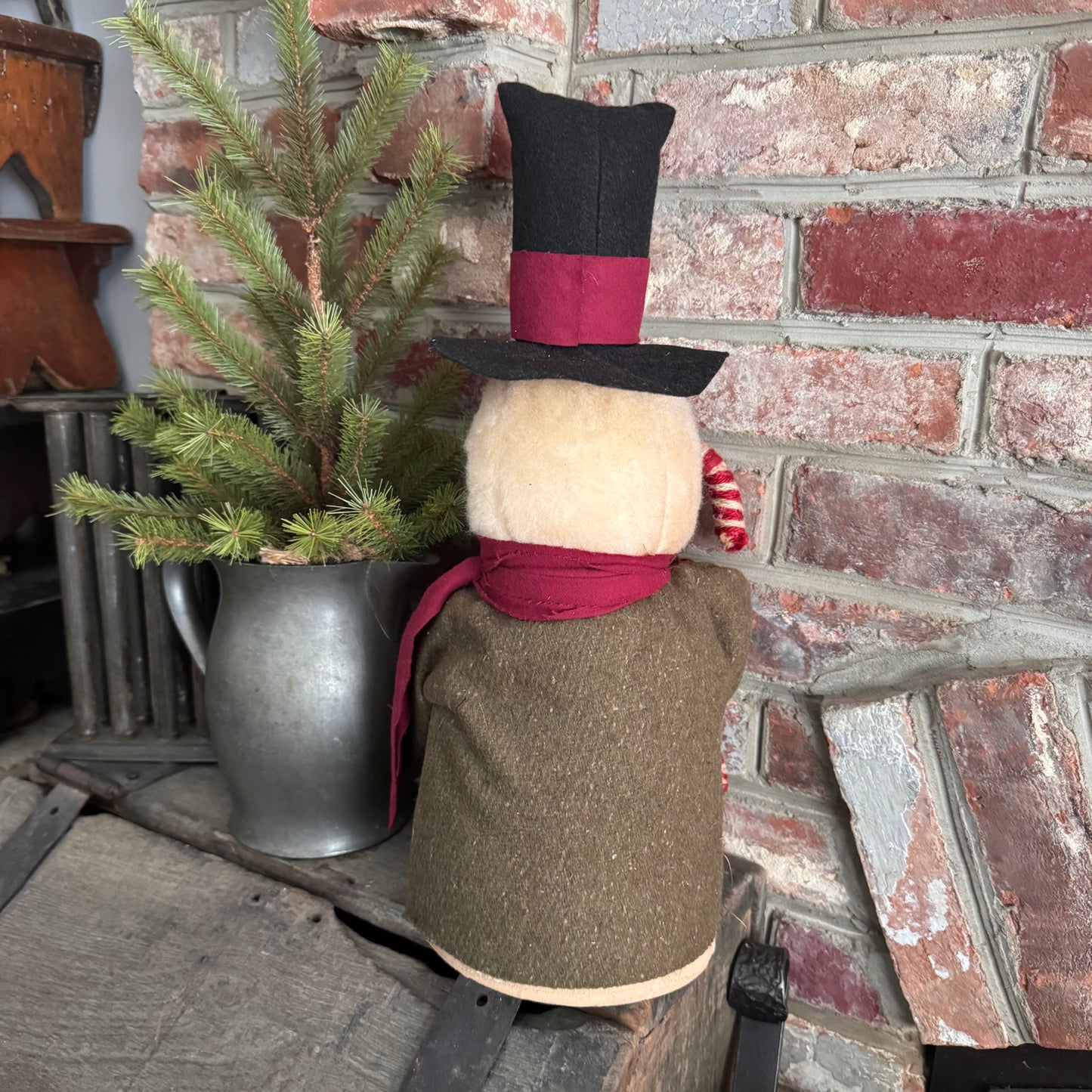 Raggedy Junction  - Candy Cane Snowman