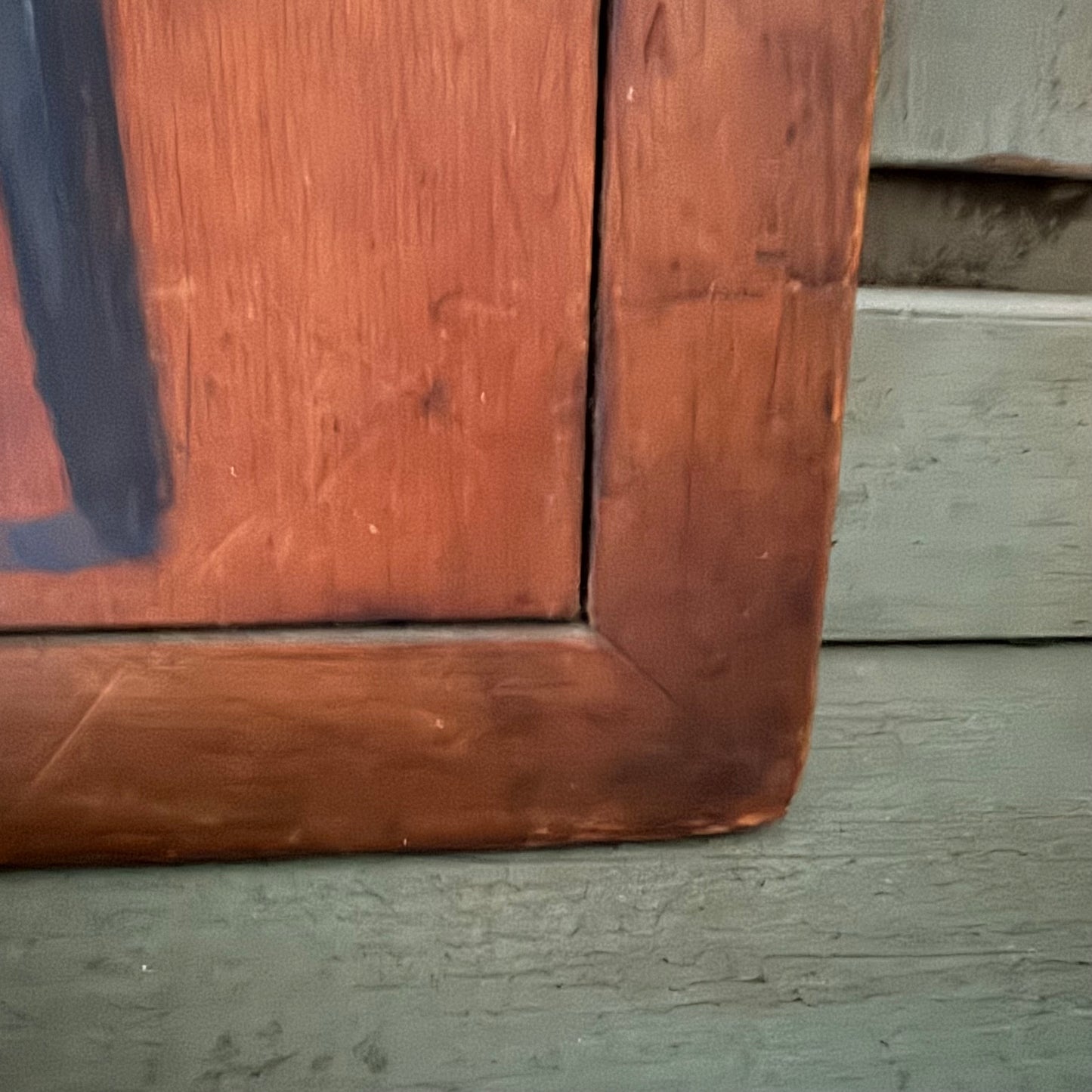 Ann Sweeney Bread Board - Blue Quilt Windsor Chair