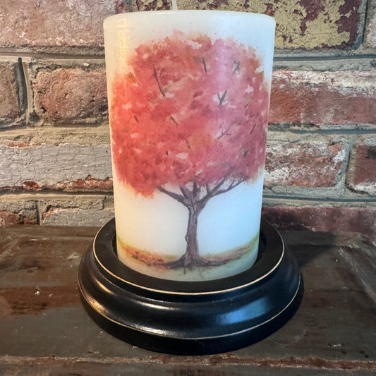 Candle Sleeve - Fall Tree