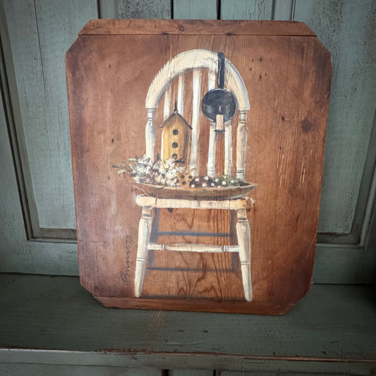 Ann Sweeney Bread Board - Spring Chair
