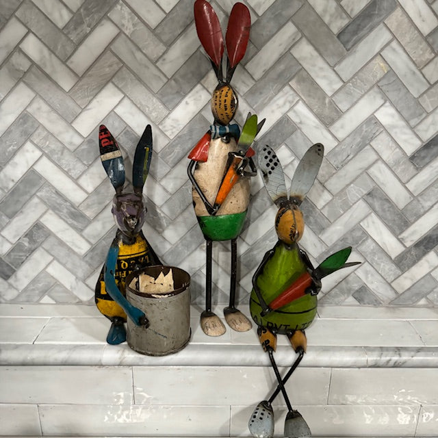 Recycled Metal - Flower Chick