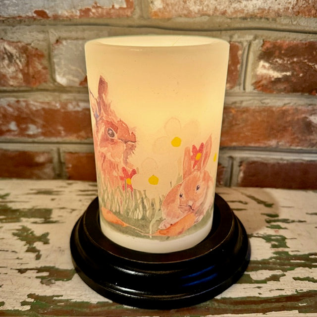 Candle Sleeve - Hello Spring
