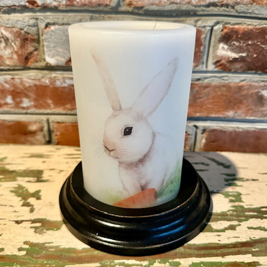 Candle Sleeve - Carrot Bunny