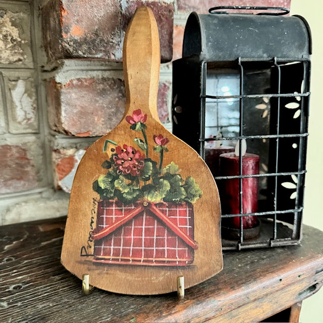 Ann Sweeney Butter Paddle - Red Picnic Basket