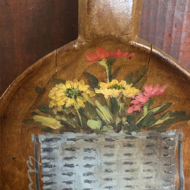 Ann Sweeney Butter Paddle - Flower Tin