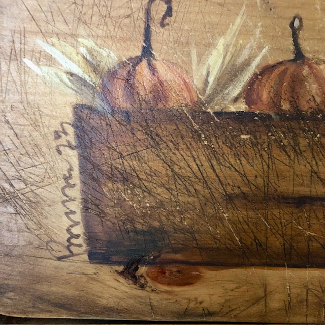 Ann Sweeney Bread Board - Pumpkin Trio