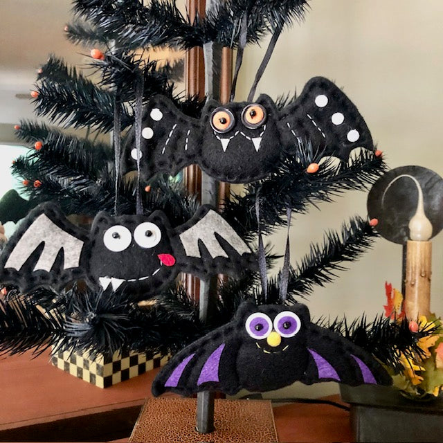 Ornaments - Funky Bat Set