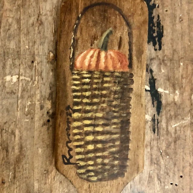 Ann Sweeney Butter Paddle - Pumpkin Basket