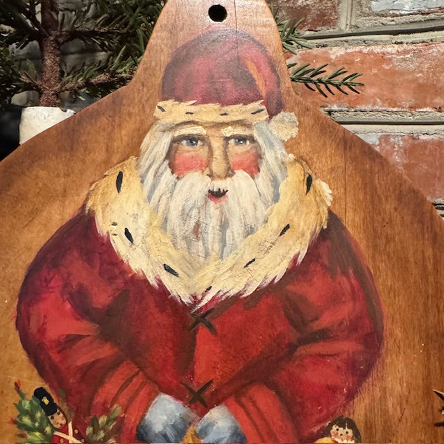 Ann Sweeney Bread Board - Star Santa