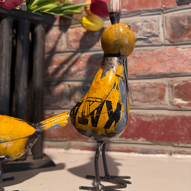 Recycled Metal - Flower Chick