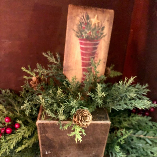 Ann Sweeney Butter Paddle - Stripe Stocking