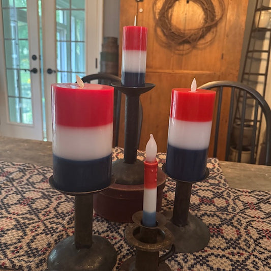 Battery Operated Timer Pillar - Americana