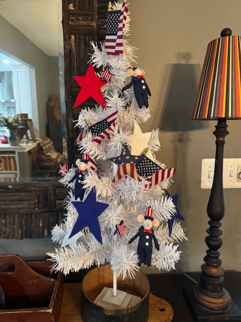 Ornament - Americana Stars, Sams and Flags