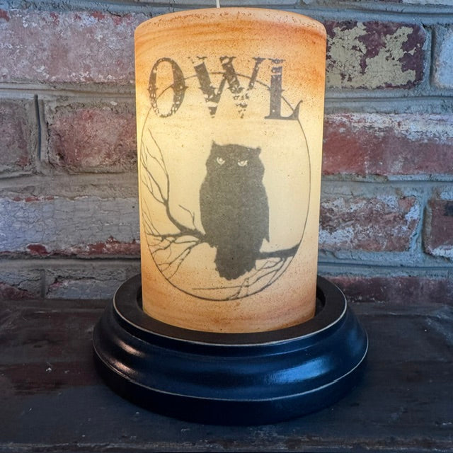 Candle Sleeve - Owl