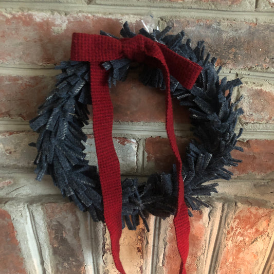 D Himes - Wool Wreath - Americana