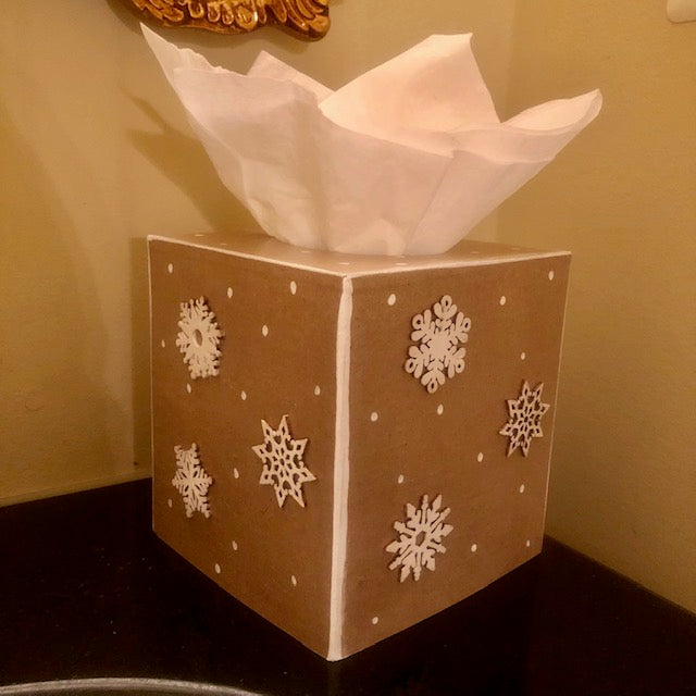 Tissue Box - Snowflakes