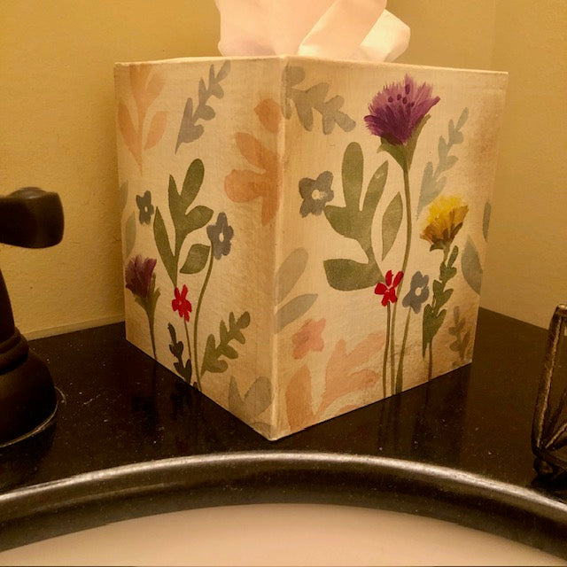 Tissue Box -  Floral