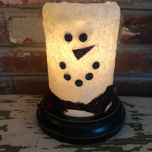 Candle Sleeve - Sparkling Frosty