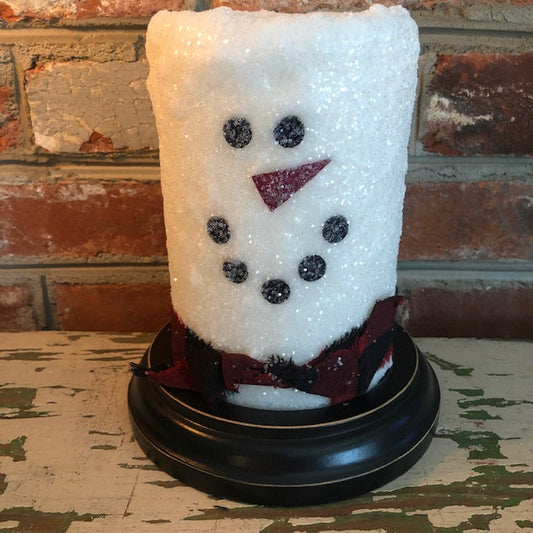 Candle Sleeve - Sparkling Frosty