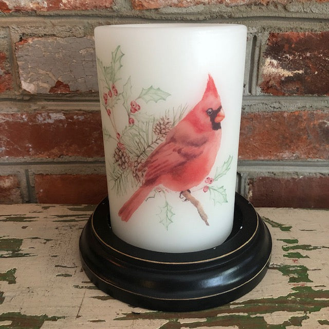 Candle Sleeve - Cardinal