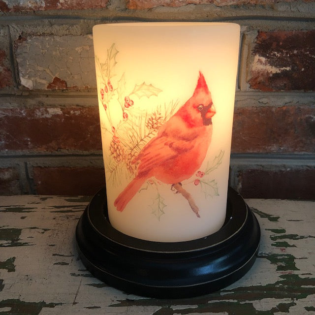 Candle Sleeve - Cardinal