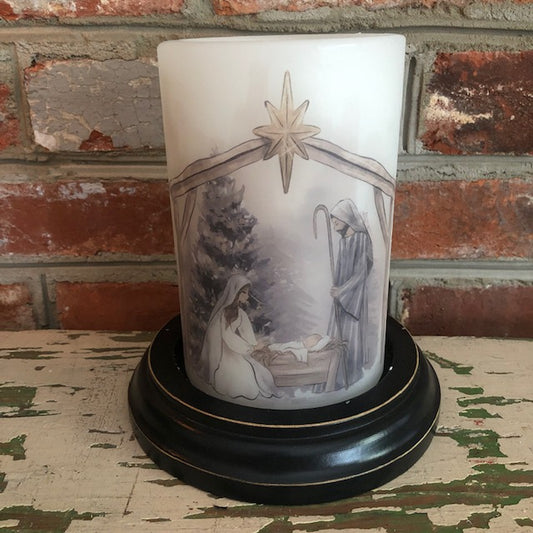 Candle Sleeve - Nativity