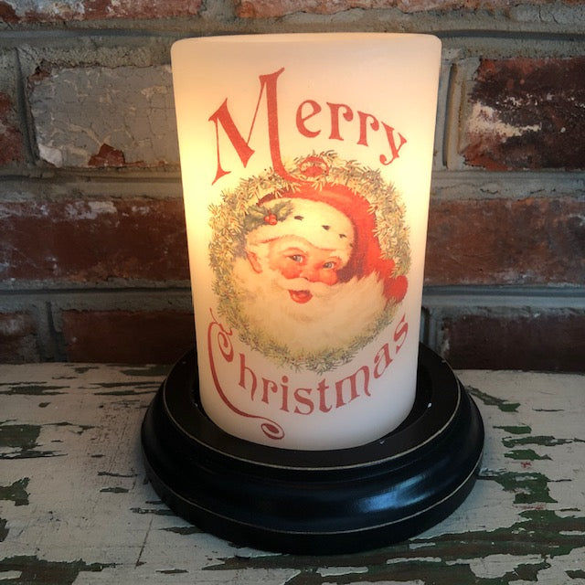Candle Sleeve - Merry Christmas
