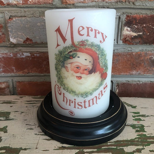 Candle Sleeve - Merry Christmas