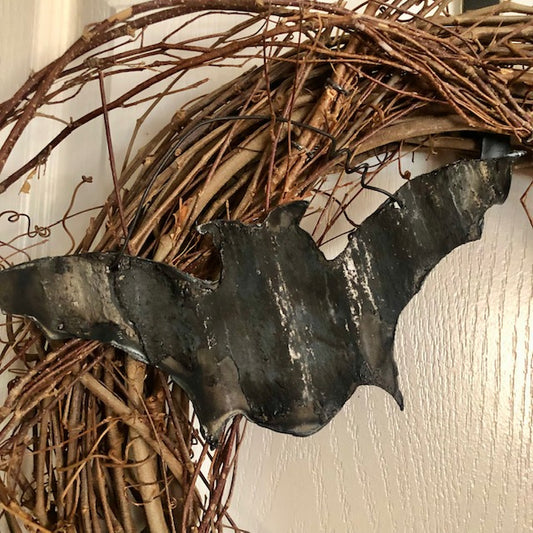 Ornament - Barn Tin Bat