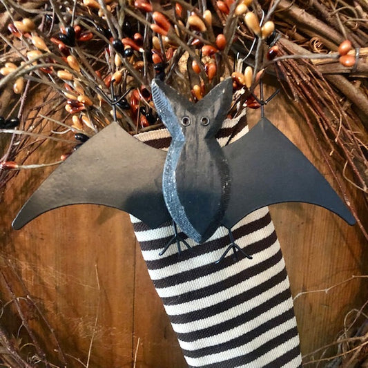 Ornament - Tin Bat