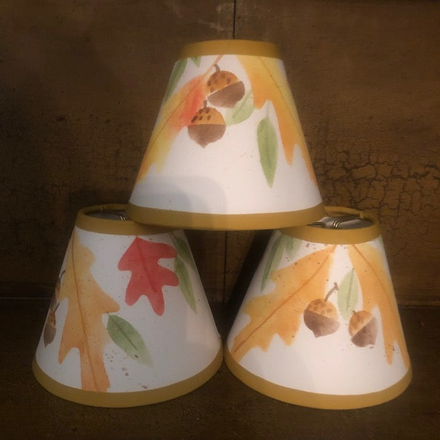 Lamp Shade - Fall Leaves