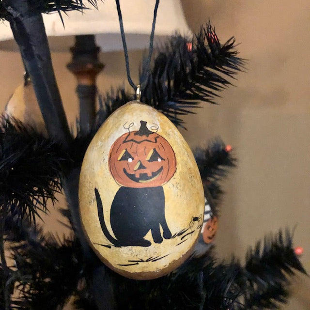 The Mule Barn - Halloween Gourd Ornaments