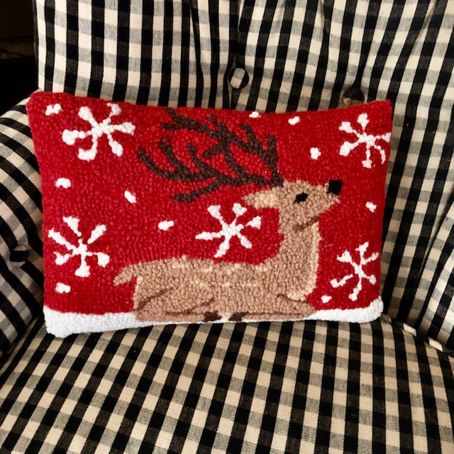 Pillow - Reindeer  (8x12)