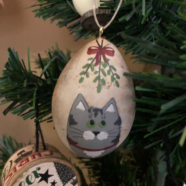 The Mule Barn - Holiday Gourd Ornaments