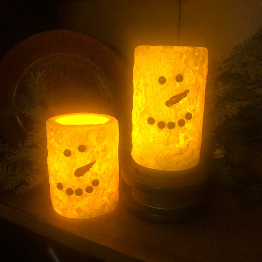 Candle - Snowman Pillar